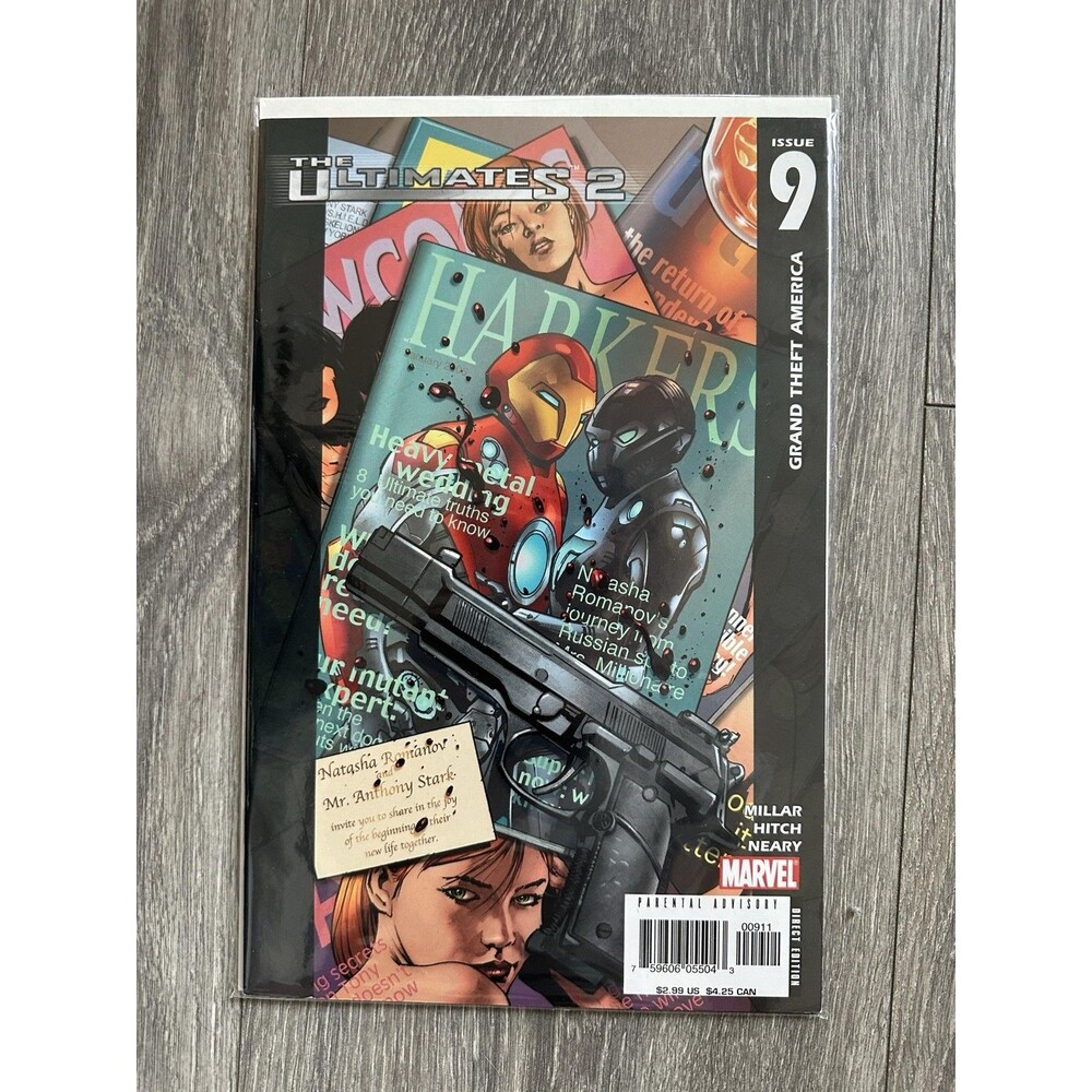 Marvel The Ultimates 2 #9 Single Issue Comic Ironman Black Modern Age Color